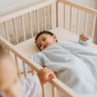 Slaapzak Newborn - Teddy - Sky - Puckababy