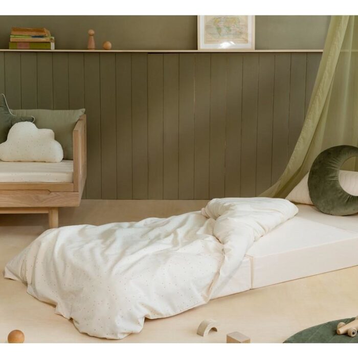 Sleepover Mattress Velvet - Night Blue - Nobodinoz
