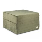 Sleepover Mattress Velvet - Olive Green - Nobodinoz