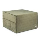 Sleepover Mattress Velvet - Olive Green - Nobodinoz