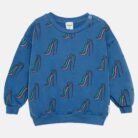 Slides all over baby sweatshirt - Blue - Weekend House Kids