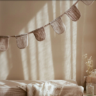 Slinger Met Vlaggetjes - Beige - Little Dutch