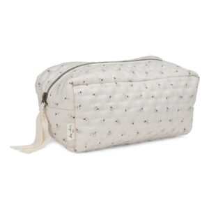 Small quilted toiltery bag - Petales - Konges Slojd
