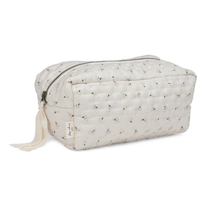 Small quilted toiltery bag - Petales - Konges Slojd
