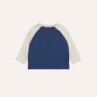 Smiling Face Baby Tshirt - Blue - The Campamento
