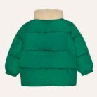 Smiling Face Puffer Jacket - Green - The Campamento
