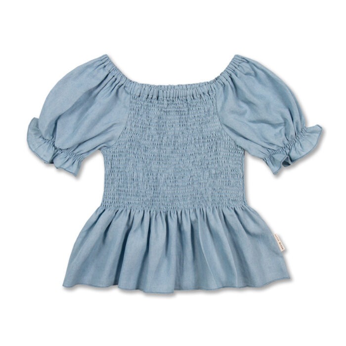 Smock Top - Jeans Blue - Petit Blush Smock Top - Jeans Blue - Petit Blush