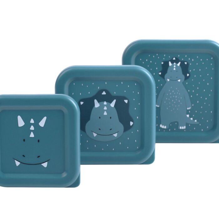 Snackbox Nesting Mr. Triceratops - 3 stuks - Trixie
