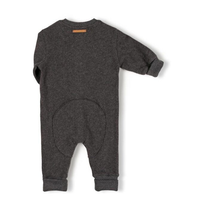 Snap Onesie - Antracite - Nixnut Snap Onesie - Antracite - Nixnut