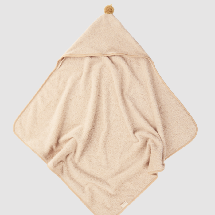 So Cute Baby Badcape - Latte - Nobodinoz