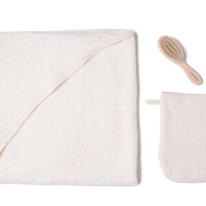 So Cute Baby Bath Set - Natural - Nobodinoz