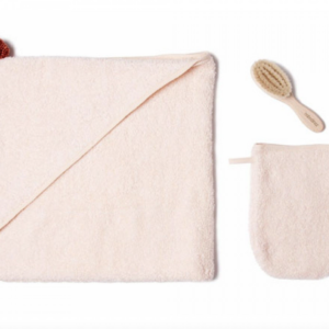 So Cute Baby Bath Set - Pink - Nobodinoz