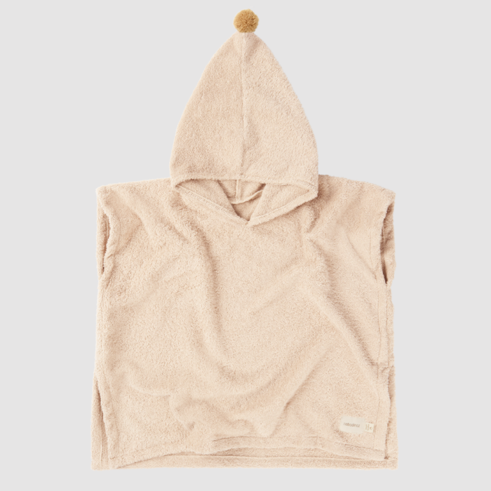 So Cute Poncho - Latte - Nobodinoz