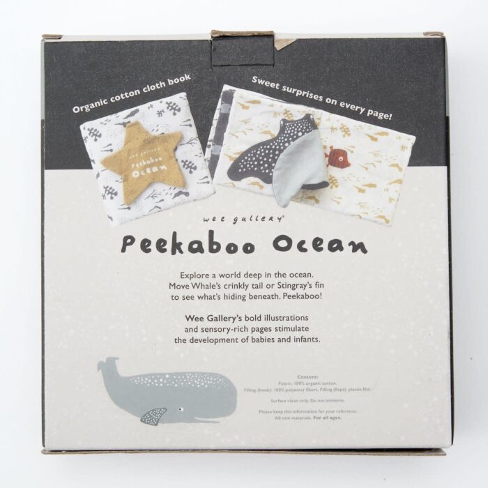 Soft Book Peekaboo - Ocean - Wee Gallery