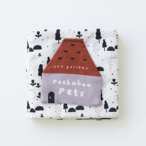 Soft Book Peekaboo - Pets - Wee Gallery