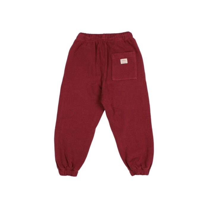 Soft Fleece Jogger - Pomegranate - Buho