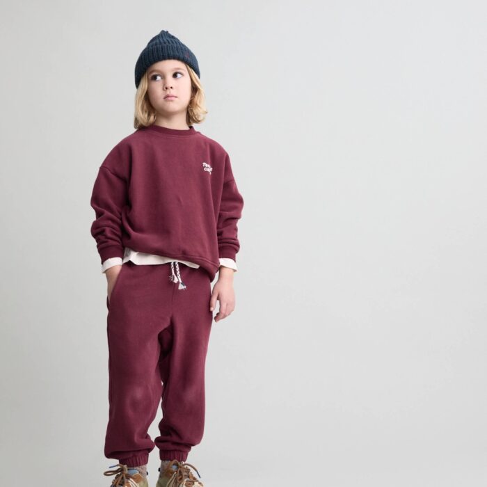 Soft Fleece Jogger - Pomegranate - Buho