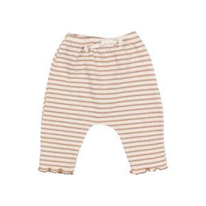 Soft Jersey Stripes Pants - Ivory - Buho