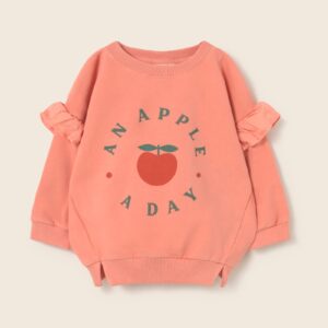 Soft Sweatshirt Liana - Apple Rose - My Little Cozmo