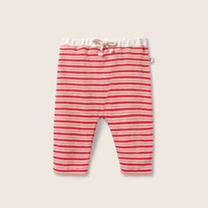 Soft Terry Pants Jasper - Tomato Stripes - My Little Cozmo