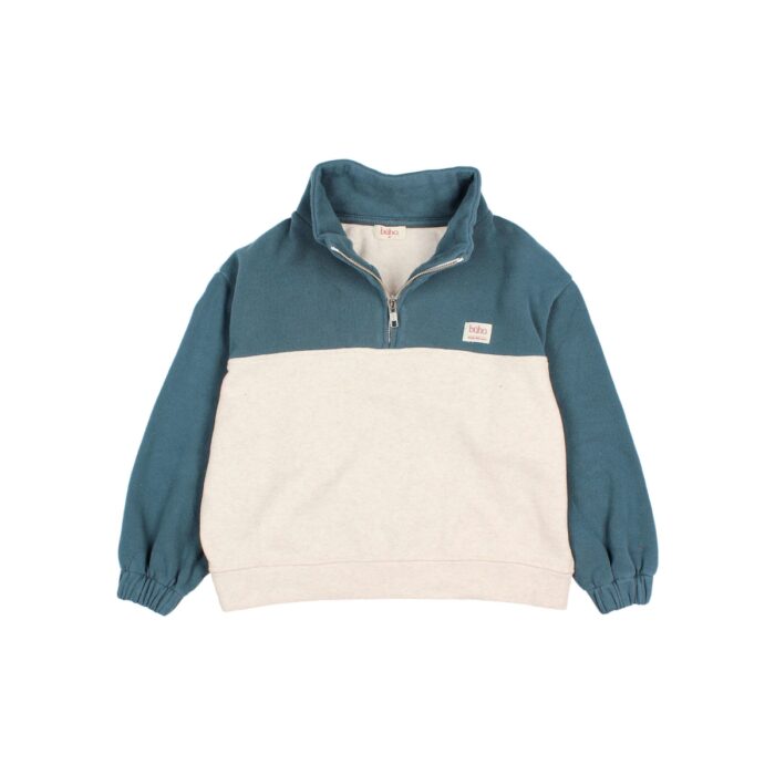 Soft Zip Sweatshirt - Harbour - Buho