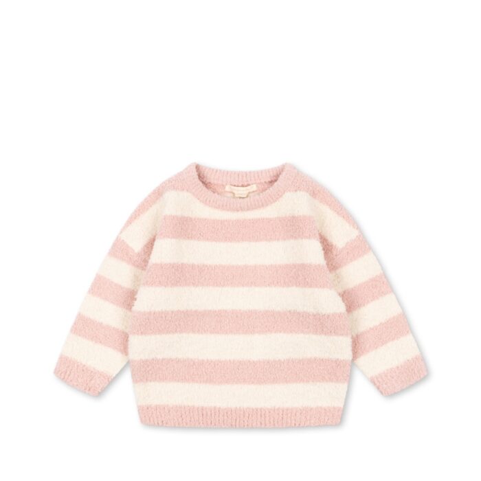 Softy Sweater - Rosy Stripe - Konges Slojd Softy Sweater - Rosy Stripe - Konges Slojd