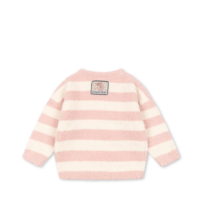 Softy Sweater - Rosy Stripe - Konges Slojd Softy Sweater - Rosy Stripe - Konges Slojd