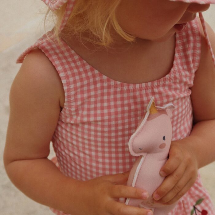 Soline Swim Hat - Geranium Pink - Konges Slojd Soline Swim Hat - Geranium Pink - Konges Slojd