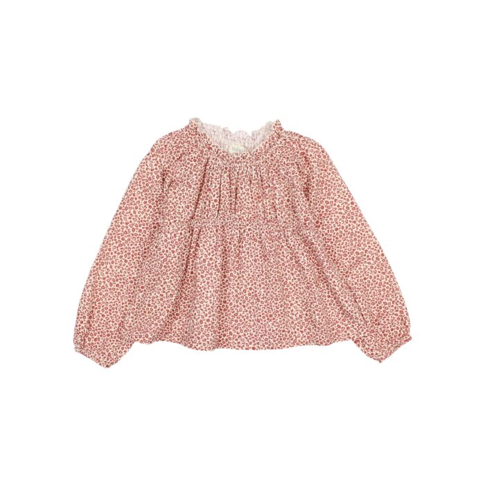 Speckle Blouse - Burgundy - Buho Speckle Blouse - Burgundy - Buho