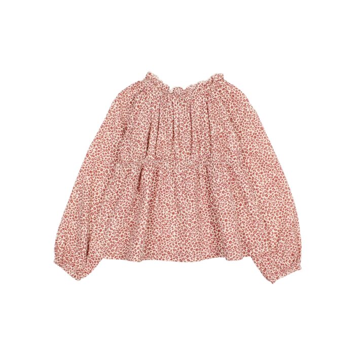Speckle Blouse - Burgundy - Buho Speckle Blouse - Burgundy - Buho