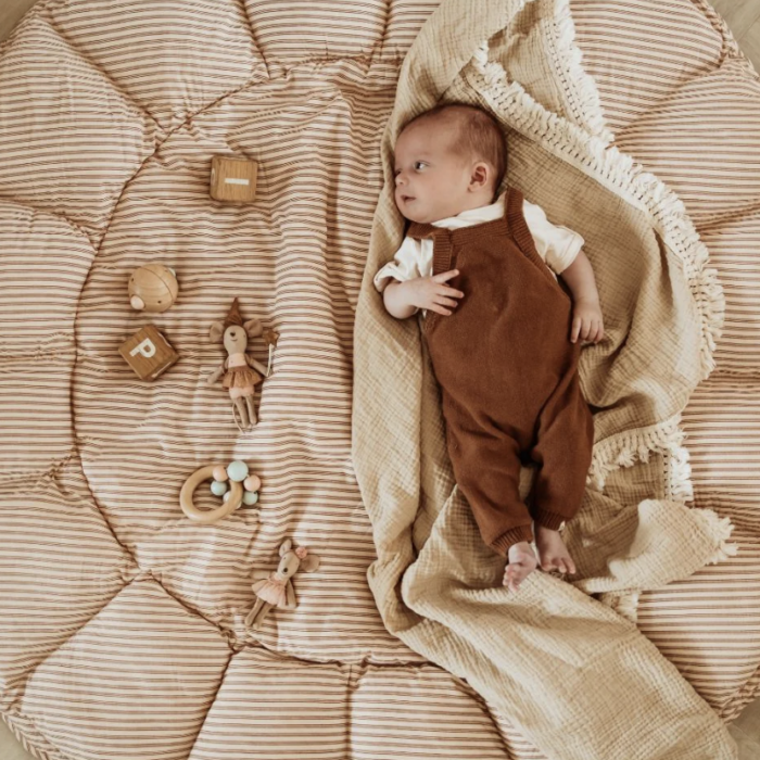 Speelkleed Coco - Stripes Brown - Play & Go
