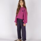 Split sweater - Plum - Nixnut