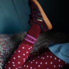 Sport Socks - Garnet/Orchid − Petit Blush