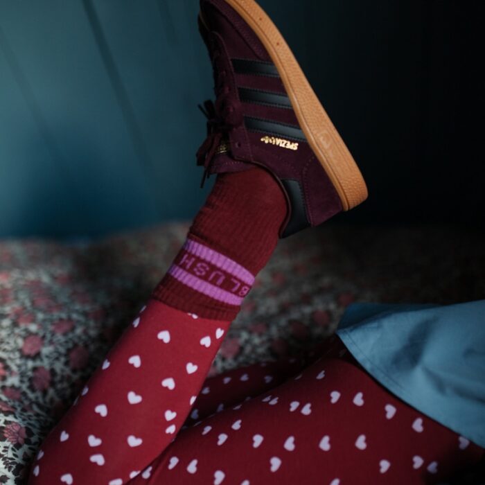 Sport Socks - Garnet/Orchid − Petit Blush Sport Socks - Garnet/Orchid − Petit Blush