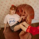 Sport Socks - Raspberry/Neon Orange - Petit Blush