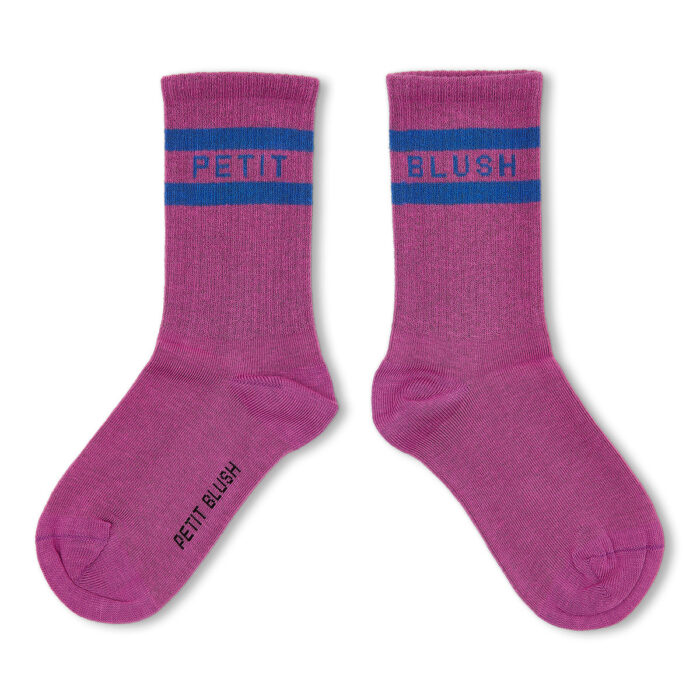 Sport Socks - Rose/Dazling Blue - Petit Blush Sport Socks - Rose/Dazling Blue - Petit Blush