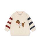 Spotty Sweat Shirt - Brown Rice - Konges Slojd