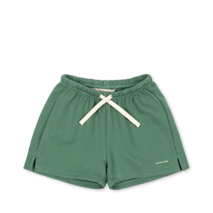Spotty Sweat Shorts - Dark Ivy - Konges Slojd Spotty Sweat Shorts - Dark Ivy - Konges Slojd