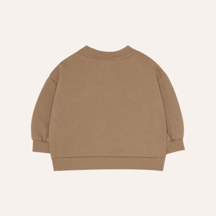 Squirrels Baby Sweatshirt - Camel - The Campamento