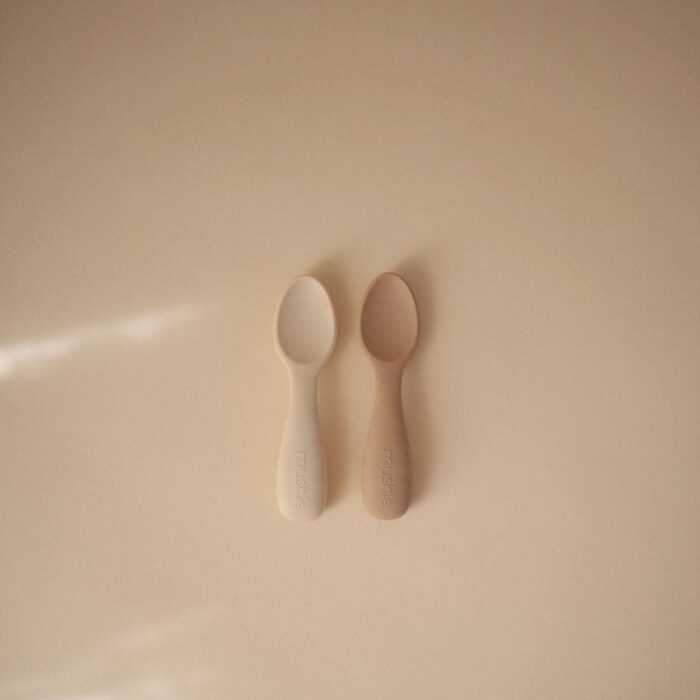 Starter Baby Spoon - Natural/Shifting Sand - Mushie