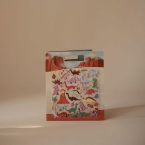 Sticker Book Dino - Reusable - Mushie