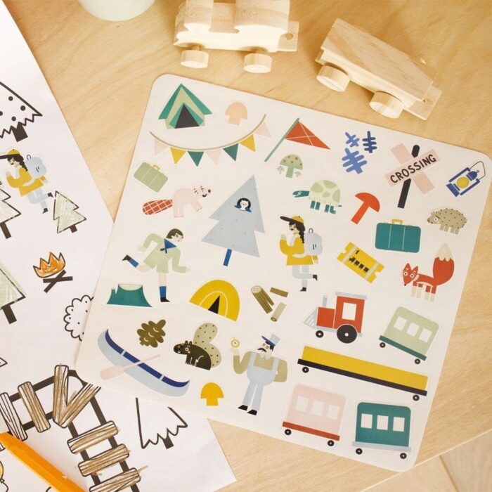 Stickers Playpa - Holiday - Olli Ella
