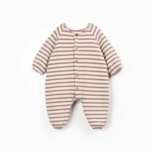 Striped Jersey Jumpsuit - Drawing - Play Up