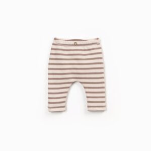Striped Jersey Leggings - Drawing - Play Up