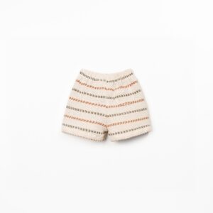 Striped Jersey Shorts - Terra/Green - Play Up Striped Jersey Shorts - Terra/Green - Play Up