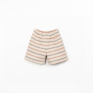 Striped Jersey Shorts - Terra/Green - Play Up Junior Striped Jersey Shorts - Terra/Green - Play Up Junior