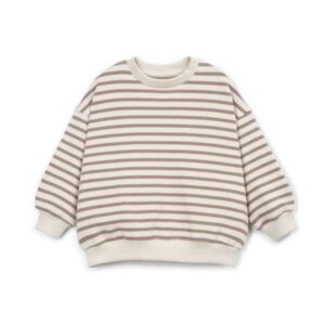 Striped Jersey Sweater - Drawing - Play Up