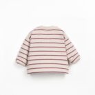 Striped Jersey Sweater Button - Amora - Play Up