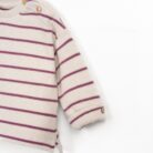 Striped Jersey Sweater Button - Amora - Play Up