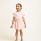 Stripes Dress - Coral - Buho